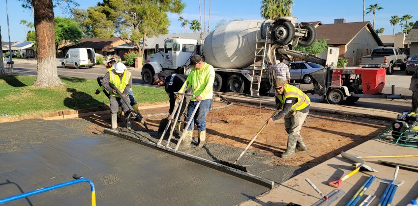 Concrete Driveway Companies in Phoenix Arizona