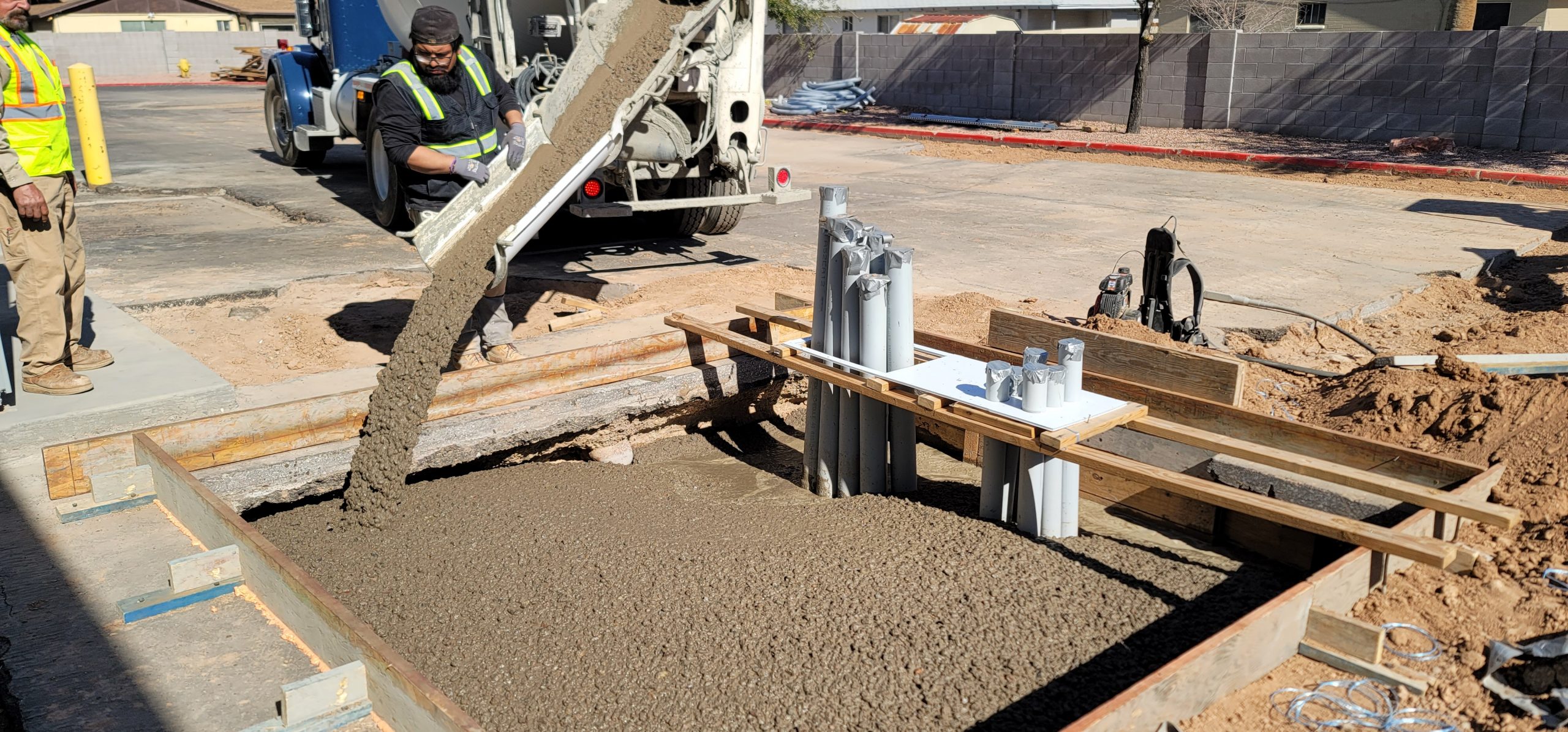 CLSM 1/2″ Sack Material Contractors in Phoenix Arizona